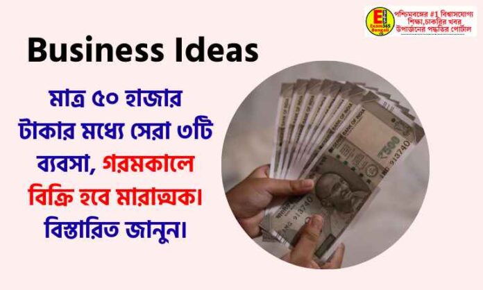 best 3 business ideas under 50k investment